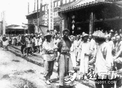 历史上的9月3日 八国联军伐剿捕杀义和团员