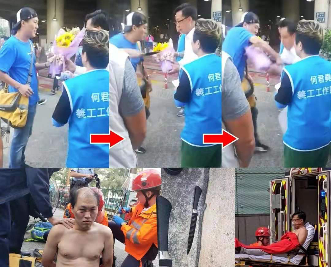 建制戰神何君堯遇刺 心虛暴徒狗急跳牆