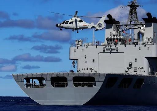 找抽？中国科考船在南海勘探，美澳军舰近距离挑衅