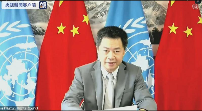 中国代表多国在人权理事会敦促加拿大停止侵犯人权