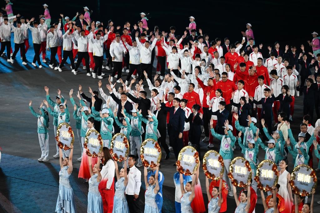 全运会｜海天为幕 同心绘梦——第十五届全国运动会闭幕式侧记